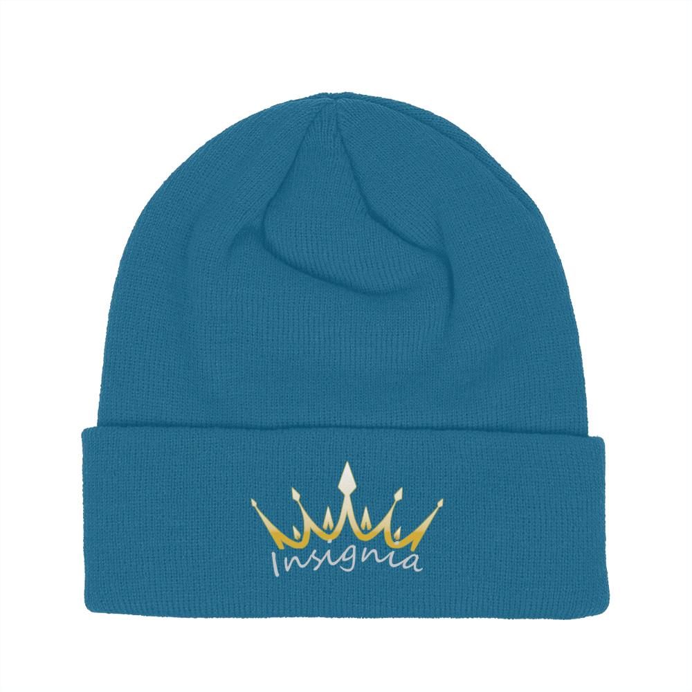 insignia embroidered Beanie